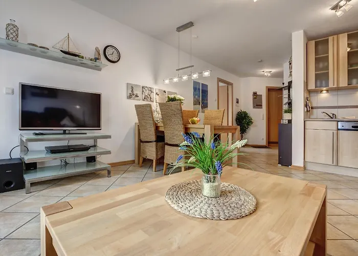 Ostseeresidenz Gorki- Park - 13 Mit Wellness Und Schwimmbad * 塞巴特黑灵斯多夫